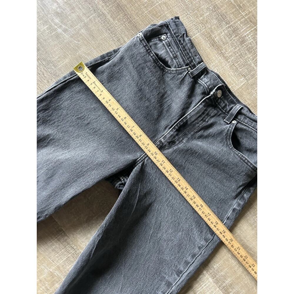 Levi's Jeans 70s High Slim straight Premium Womens 29 Faded Black Denim - Picture 9 of 11